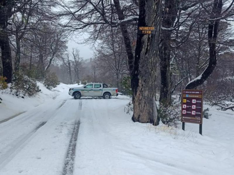Cierre preventivo del Camino a Challhuaco en el Parque Nacional Nahuel Huapi