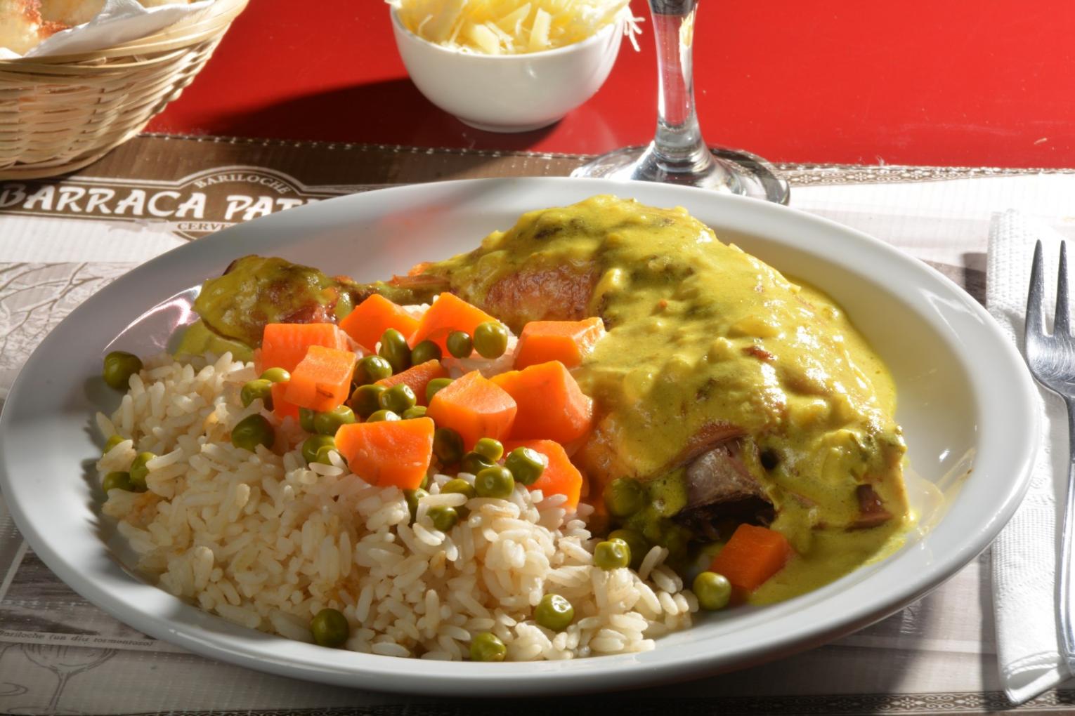 CAZUELA DE POLLO CON ARROZ