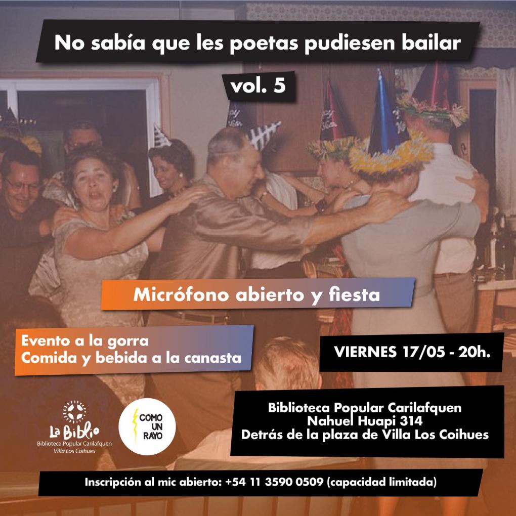 No sab&iacute;a que les poetas pod&iacute;an bailar vol. 5