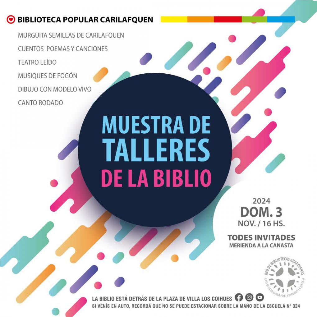 Muestra de talleres de la Biblio.