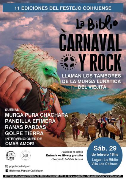 11 Edici&oacute;n de Carnaval y Rock en Villa Los Coihues