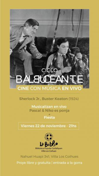 Cine en la Biblio: Buster Keaton