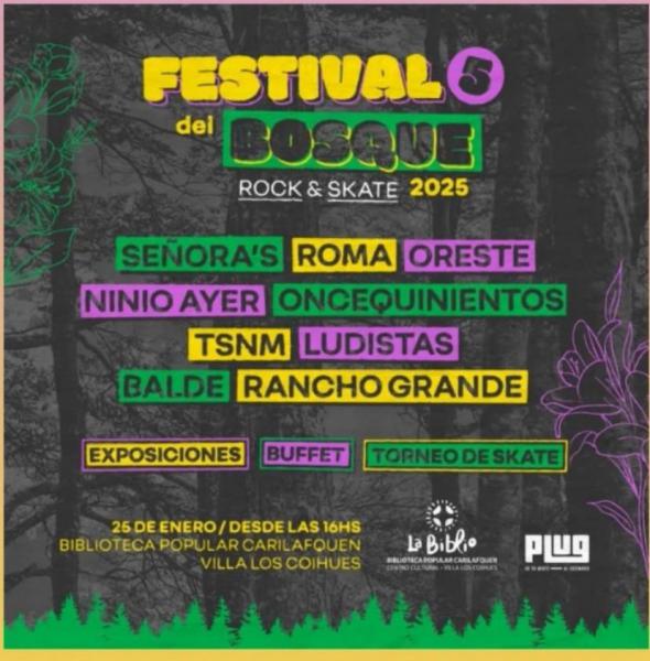  FESTIVAL del BOSQUE ROCK & SKATE 2025