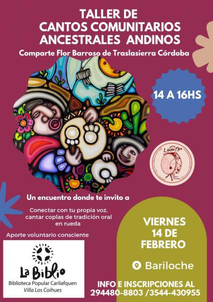 Taller de Cantos comunitarios ancestrales del Noroeste argentino