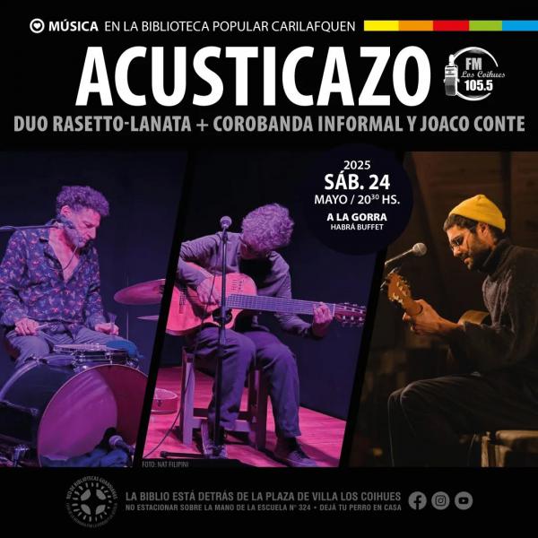 Duo Rasetto-Lanata + Corobanda Informal y Joaco Conte