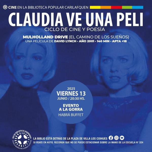 Claudia ve una peli: Mulholland Drive