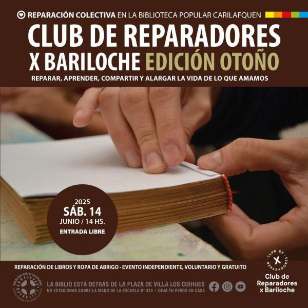 ⚙ CLUB DE REPARADORES x Bariloche - EDICIÓN Otoño 🍁