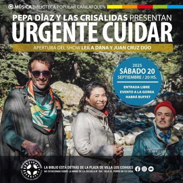Pepa Díaz y las Crisálidas presentan: 🫀Urgente Cuidar🧠