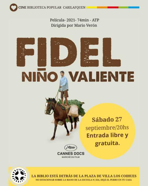 Fidel, niño valiente