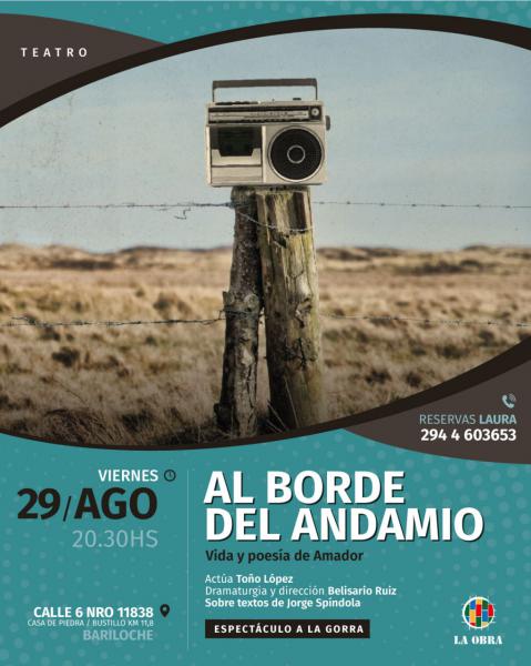 AL BORDE DEL ANDAMIO - Vida y poesía de Amador