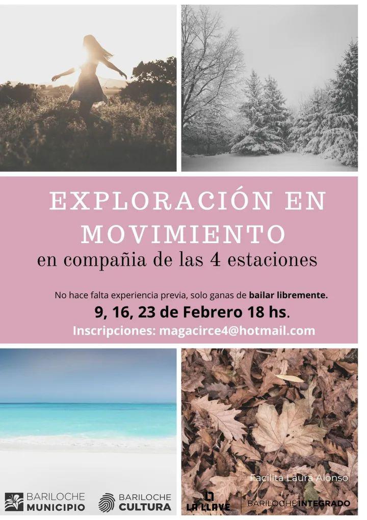 Taller Exploraci&oacute;n en Movimiento en compa&ntilde;&iacute;a de las 4 estaciones