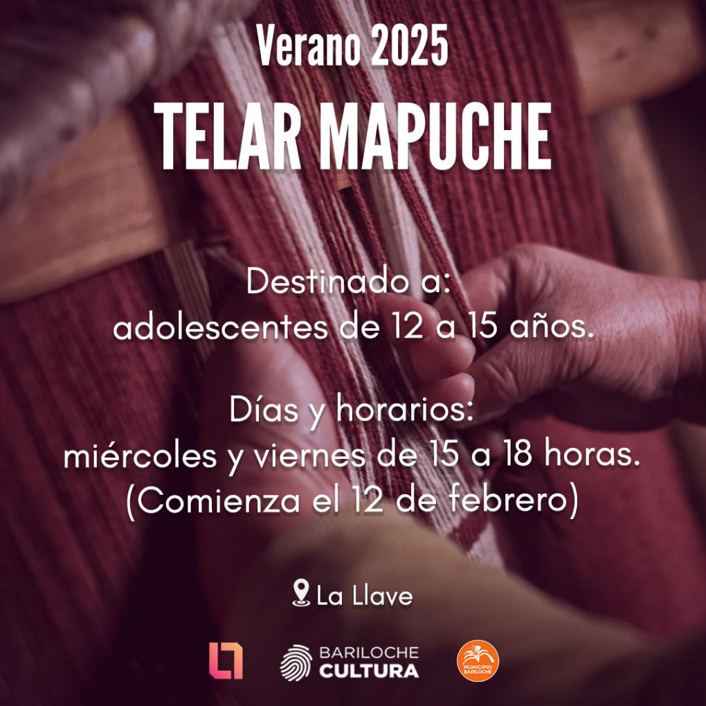  &#128205;Taller de Telar Mapuche