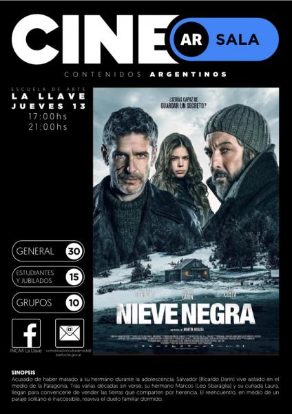 Nieve Negra y m&aacute;s cine nacional este jueves en La Llave
