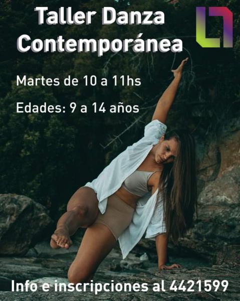 Taller Danza Contempor&aacute;nea para ni&ntilde;os y ni&ntilde;as de 9 a 14 a&ntilde;os.