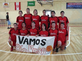 RIO NEGRO CAMPE&Oacute;N DEL BASQUETBOL FEMENINO DE LA PATAGONIA