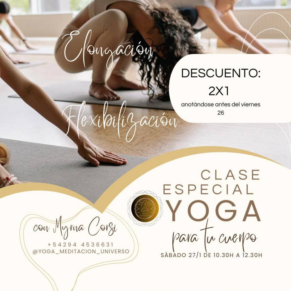 Clase especial de Yoga