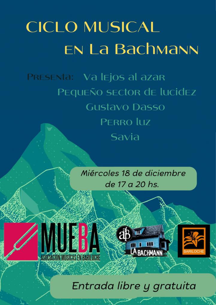  Ciclo Musical MUEBA en Casa Bachmann