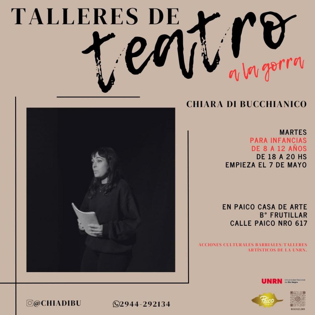 Taller de teatro para infancias