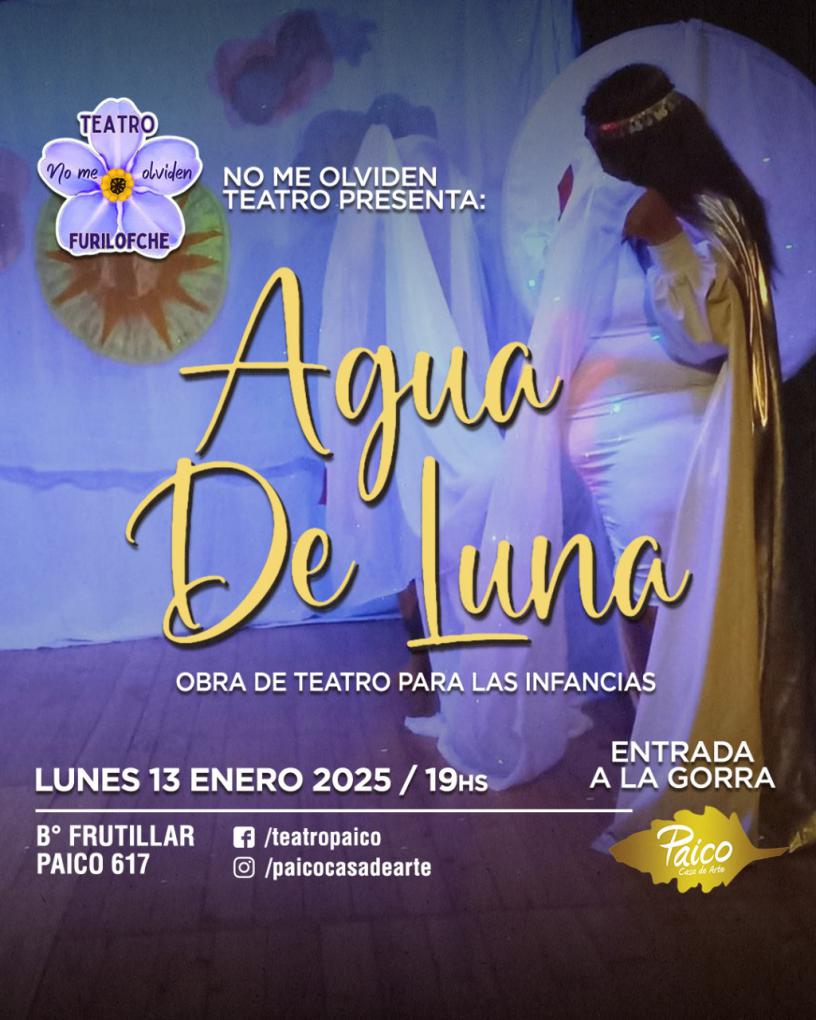 AGUA de LUNA  -obra de teatro para las infancias