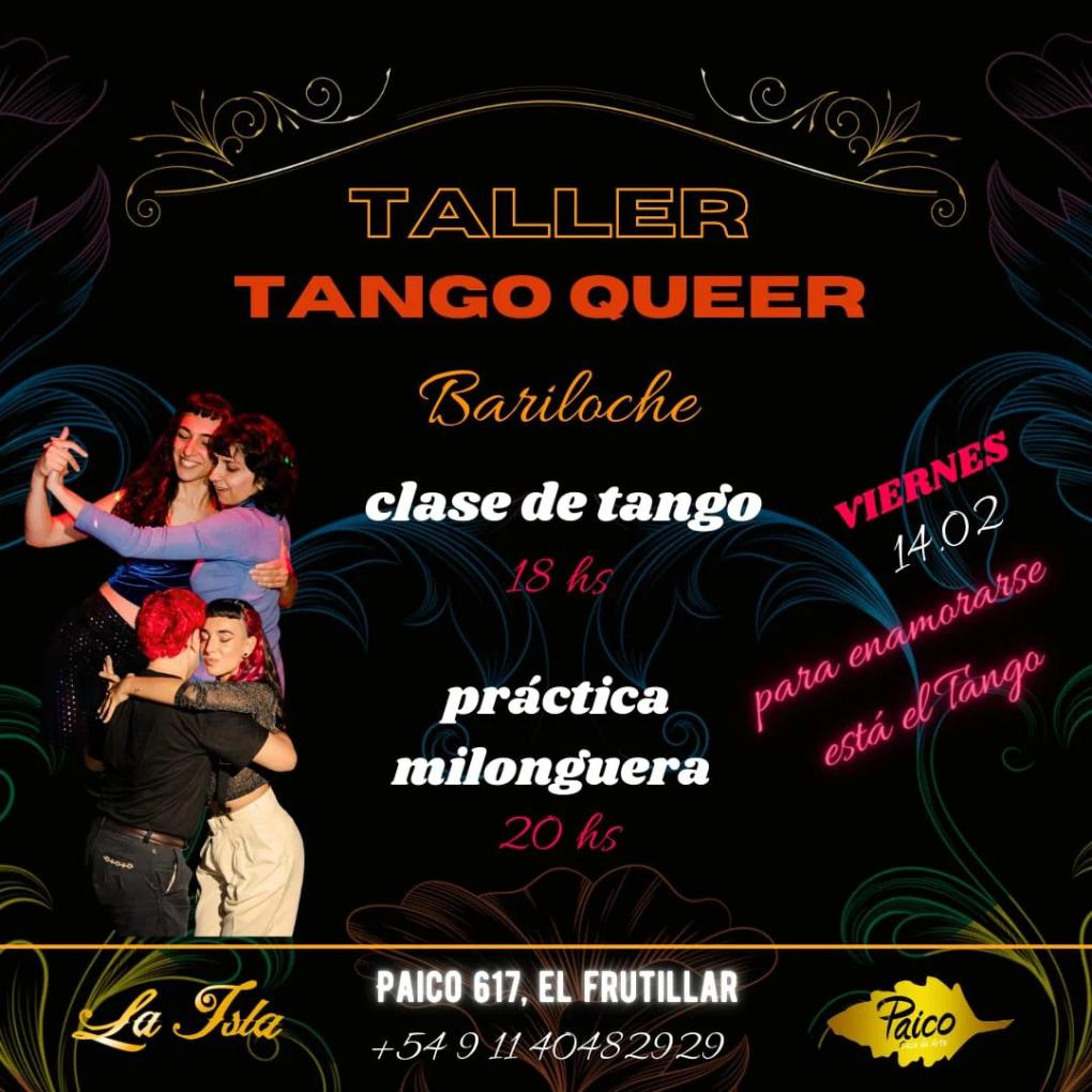 TALLER TANGO QUEER Y  PR&Aacute;CTICA MILONGUERA