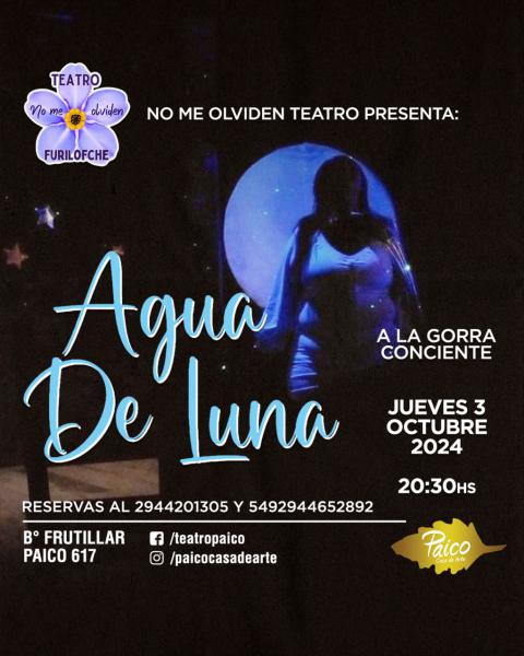 AGUA de LUNA  -obra de teatro