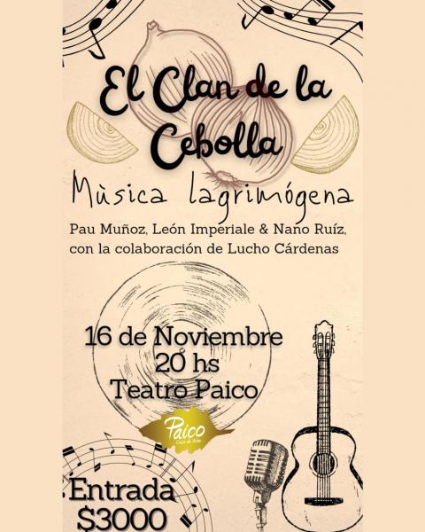 EL CLAN DE LA CEBOLLA - M&uacute;sica lacrim&oacute;gena