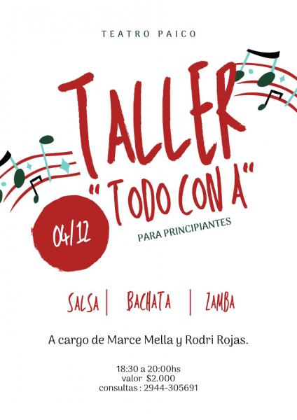 TODO CON A - taller danzas 