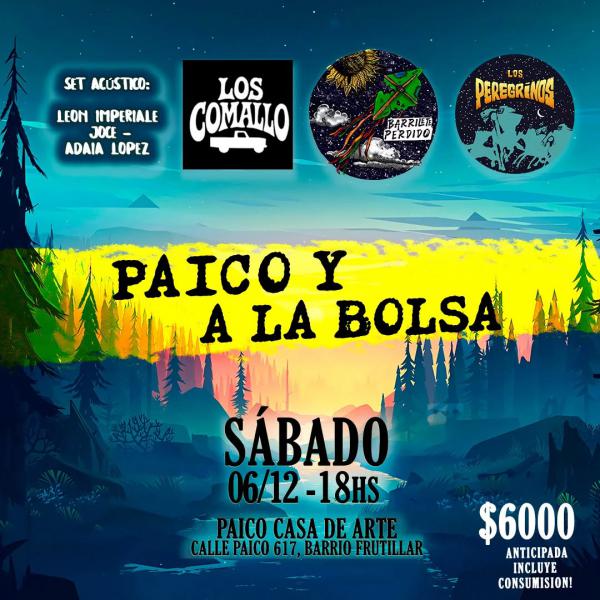 ROCK PAICO Y A LA BOLSA