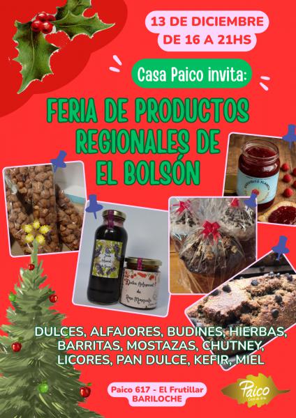 FERIA DE PRODUCTOS REGIONALES DE EL BOLSÓN