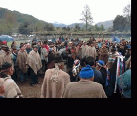 Categ&oacute;rico Rechazo Mapuche a Hidroel&eacute;ctricas en Regi&oacute;n de Los R&iacute;os