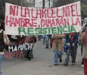 Desde Los Toldos Bs As solidarizan con Presos Pol&iacute;ticos Mapuche en Huelga de Hambre