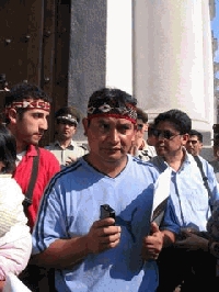 Jos&eacute; Cariqueo, Forestal Mininco y carabineros