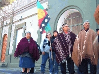 Mapuche se movilizaron en rechazo a petroleras y mineras en sus territorios