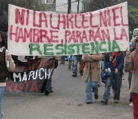 Desde Los Toldos Bs As solidarizan con Presos Pol&iacute;ticos Mapuche en Huelga de Hambre