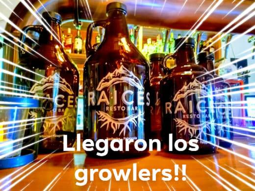 Llegaron los Growlers a Raices