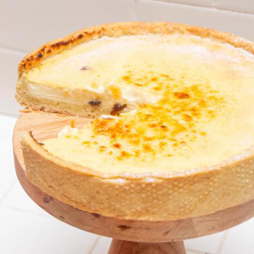 TARTA GALESA CON CREMA