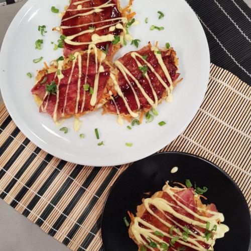 OKONOMIYAKI, TORTILLA JAPONESA