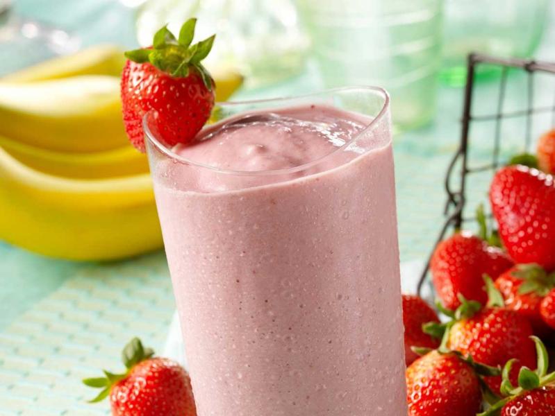 Smoothie de Frutilla y Banana