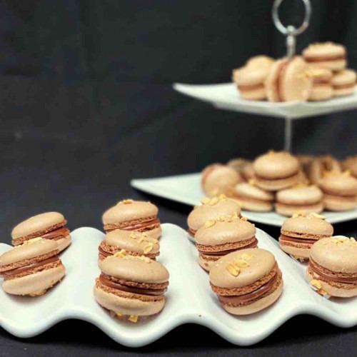 MACARONS ECON&Oacute;MICOS DE MAN&Iacute; Y CHOCOLATE CON LECHE