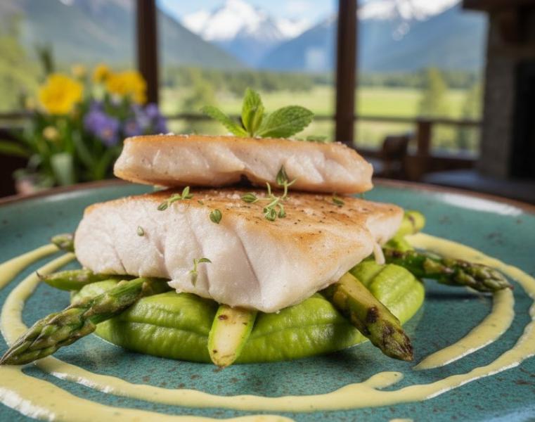 Trucha Patagónica Confitada en Aceite de Hierbas