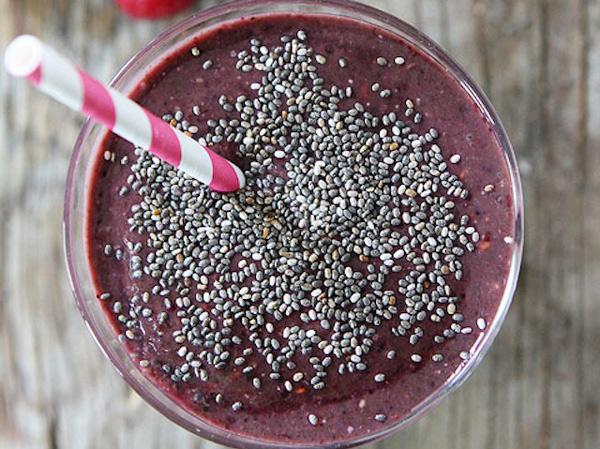 Smoothie con semillas de chia