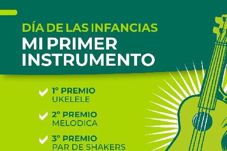 "Mi primer instrumento", una convocatoria musical en el Mes de las Infancias