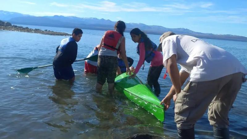 En Bariloche pod&eacute;s aprender canotaje con R&iacute;o Negro Deporte