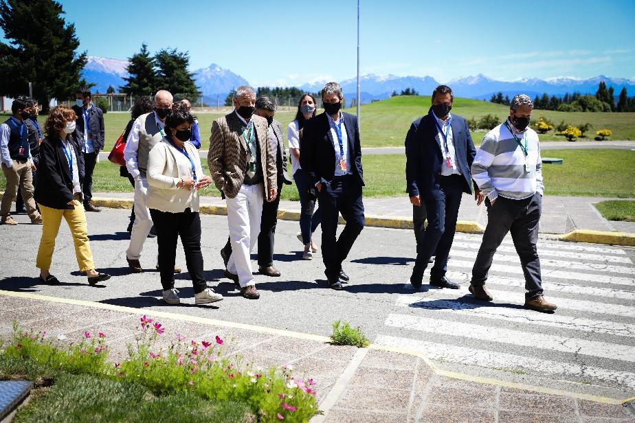Bariloche: V&eacute;lez y Lammens recorrieron la ciudad y abordaron temas de agenda conjunta
