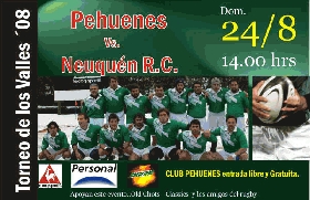 PEHUENES recibe a Neuquen despu&eacute;s de 8 a&ntilde;os