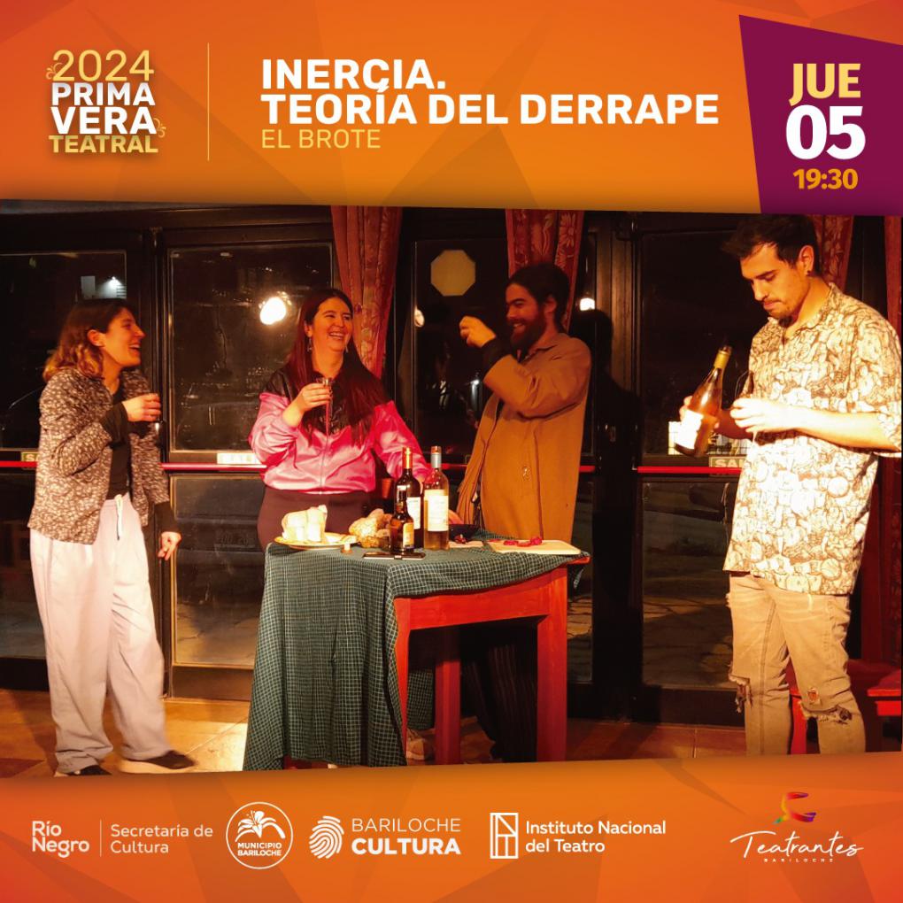  "Inercia. Teor&iacute;a del derrape" en el Festival Primavera Teatral 2024