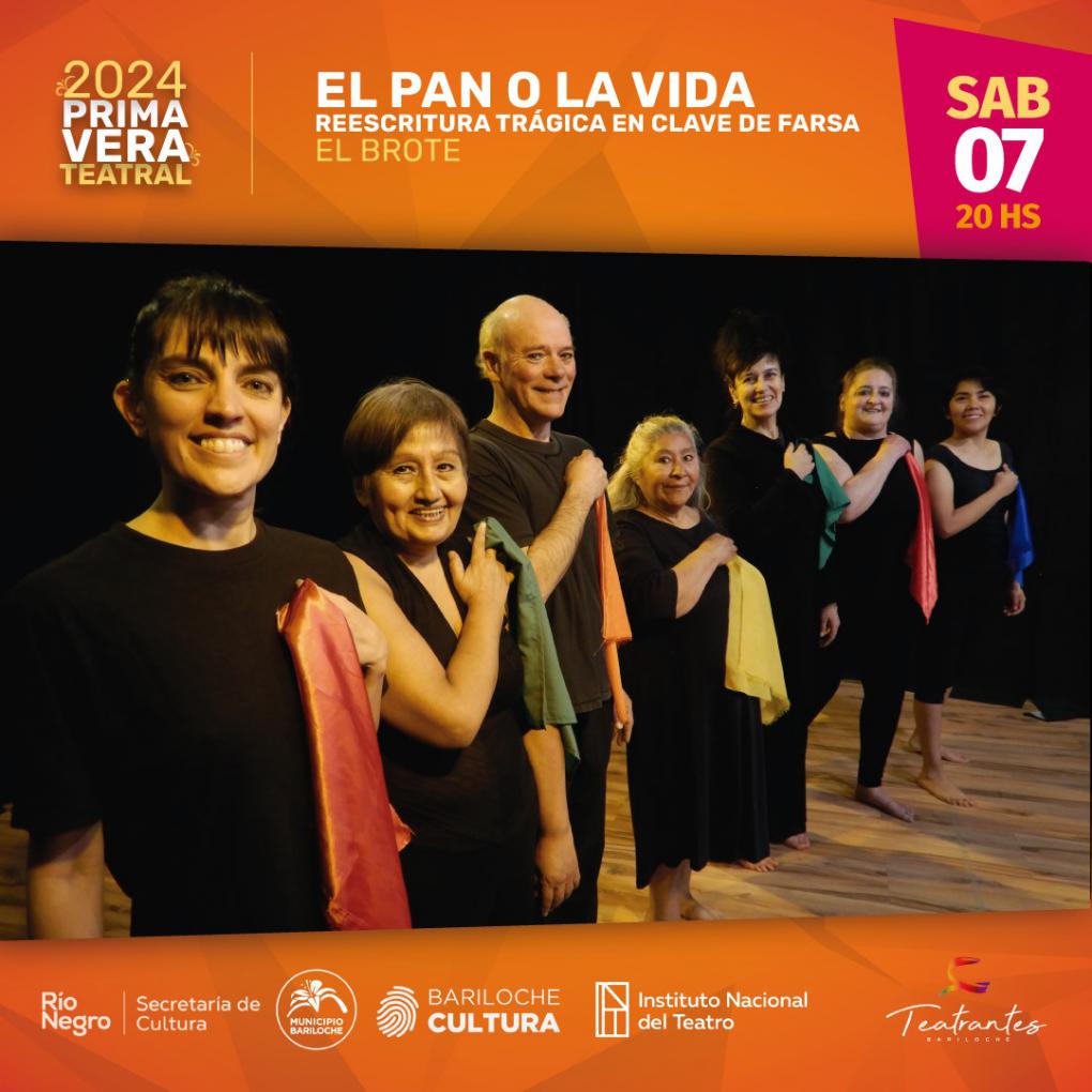 "El Pan o la Vida, reescritura tr&aacute;gica en clave de farsa" en el Festival Primavera Teatral 2024