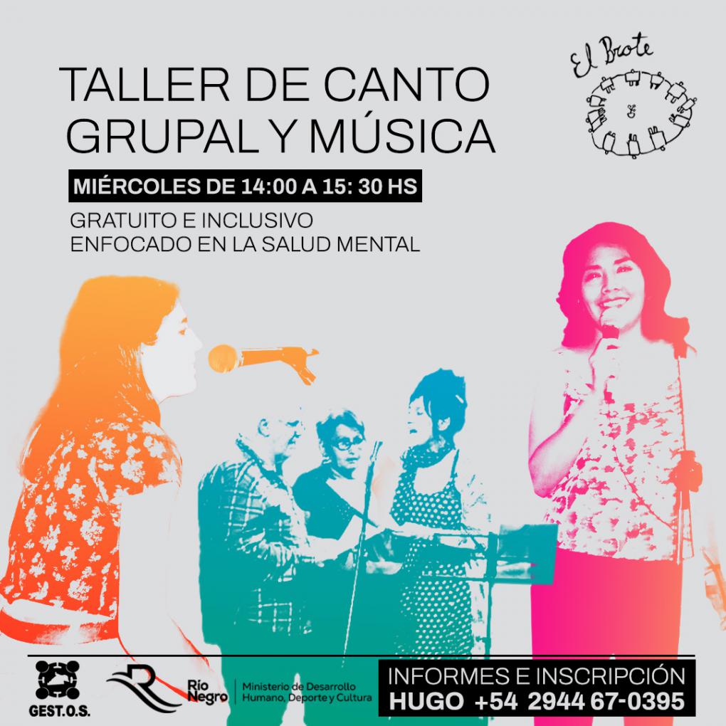 Taller de Canto Grupal y M&uacute;sica