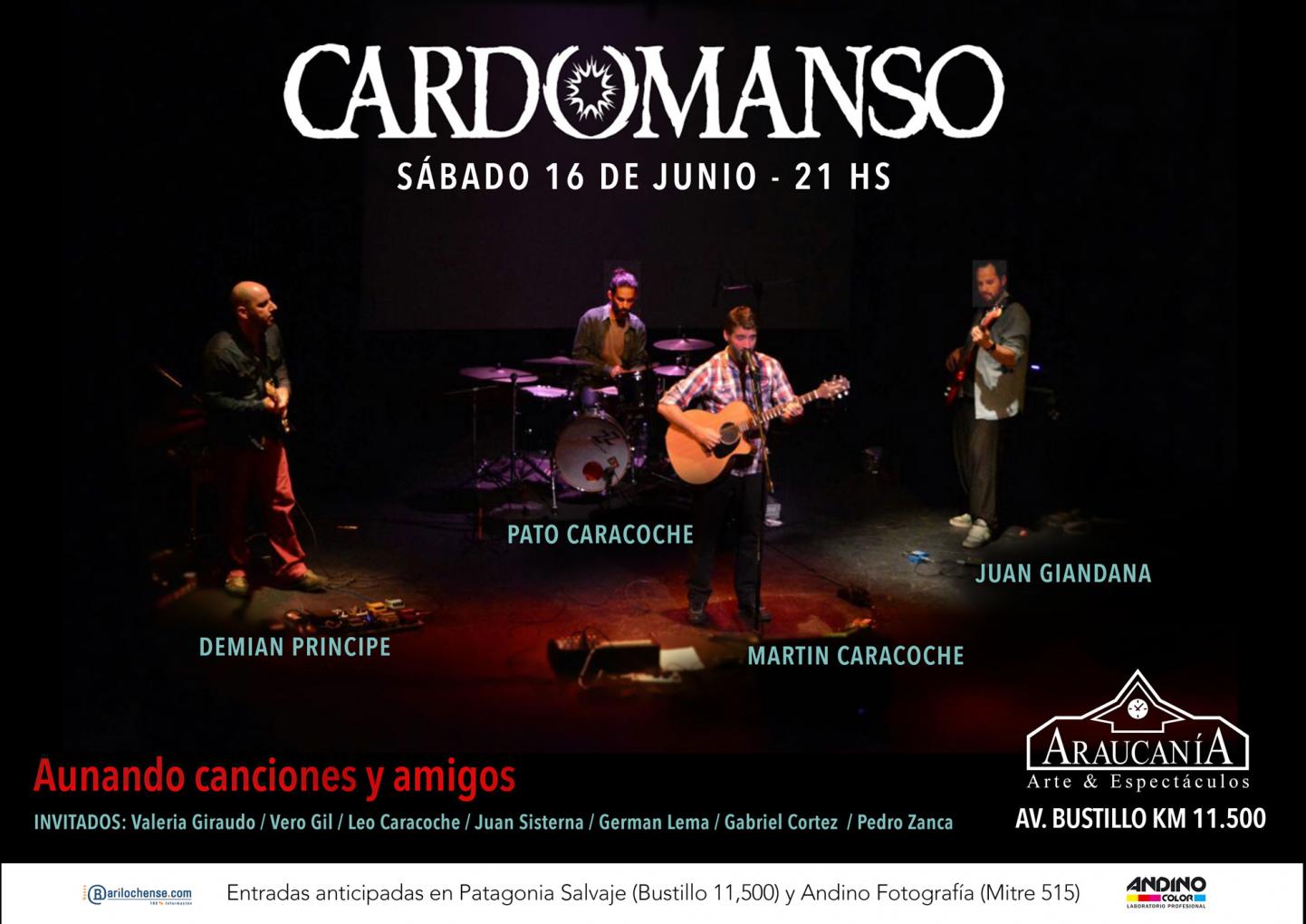 Cardomanso - Aunando canciones y amigos