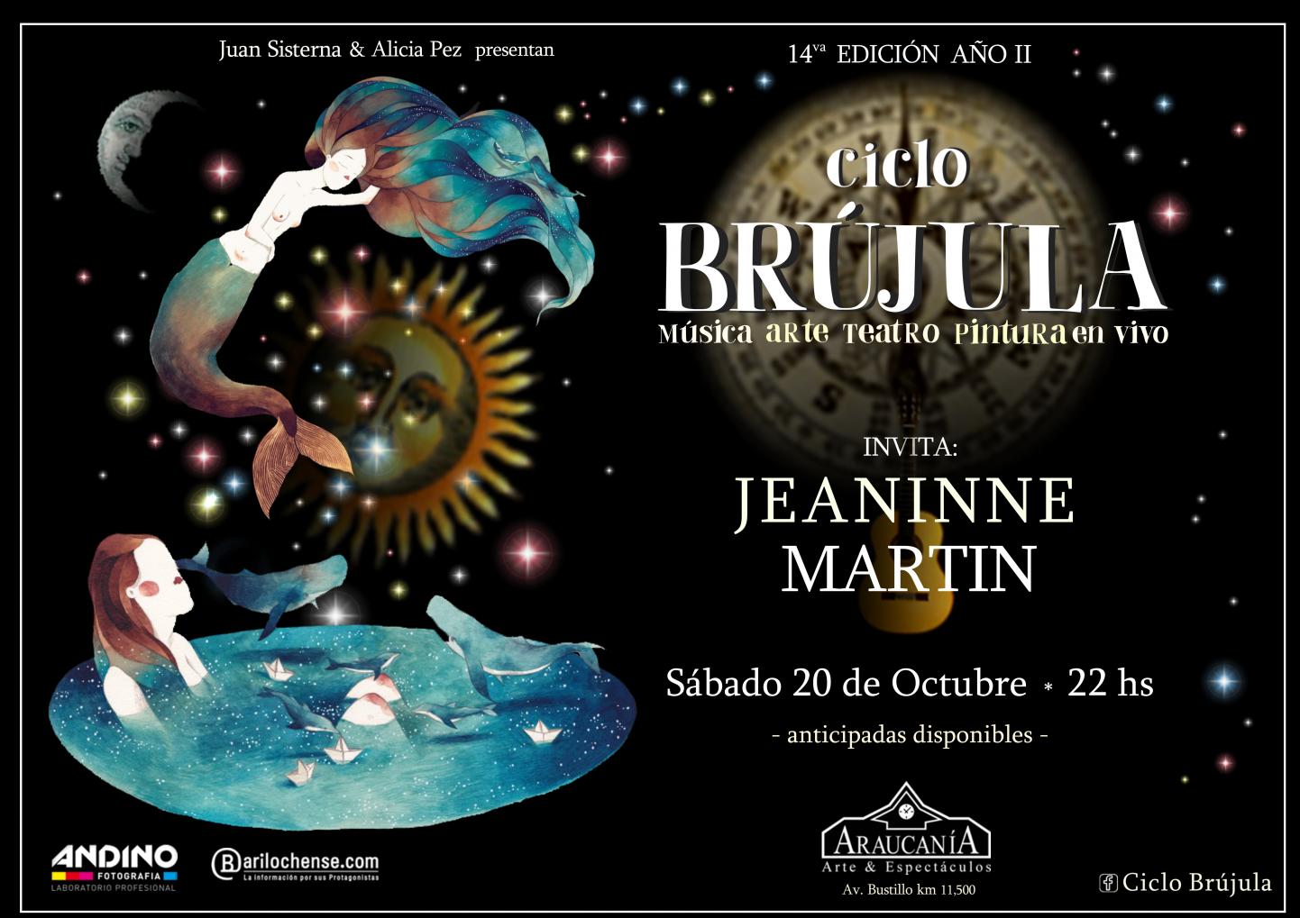  C I C L O B R &Uacute; J U L A #14 invita Jeaninne Martin 